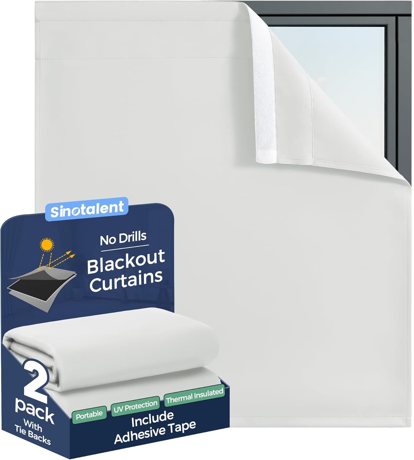 Portable Blackout Curtain Panels for Easy Installation and Style