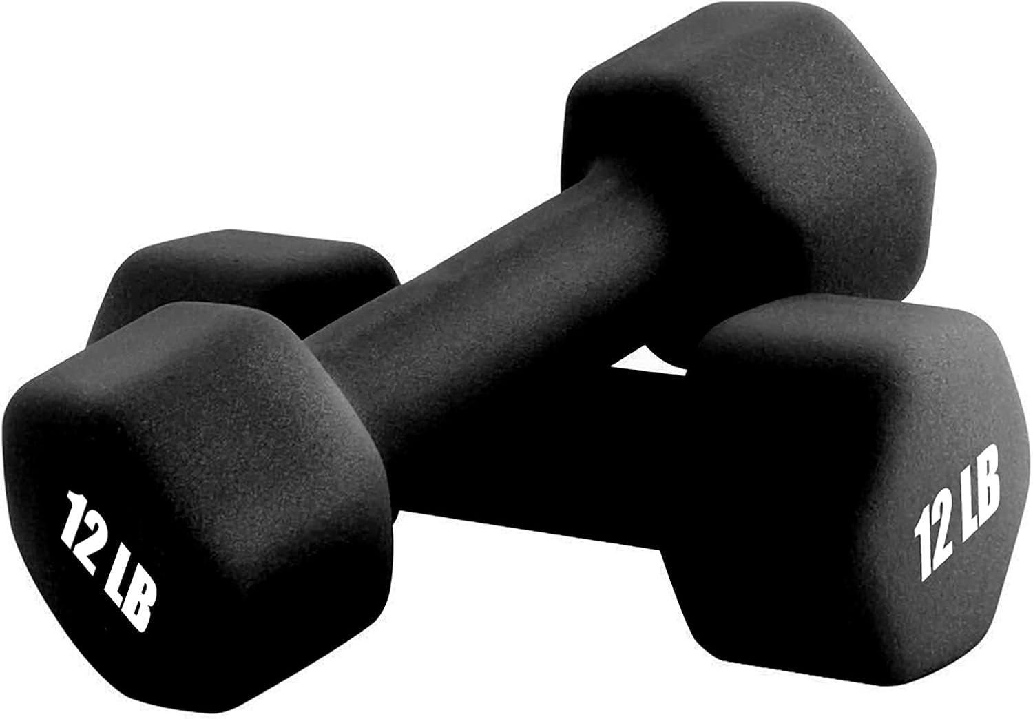 Portzon Neoprene Dumbbells Set of 2 for Effective Training