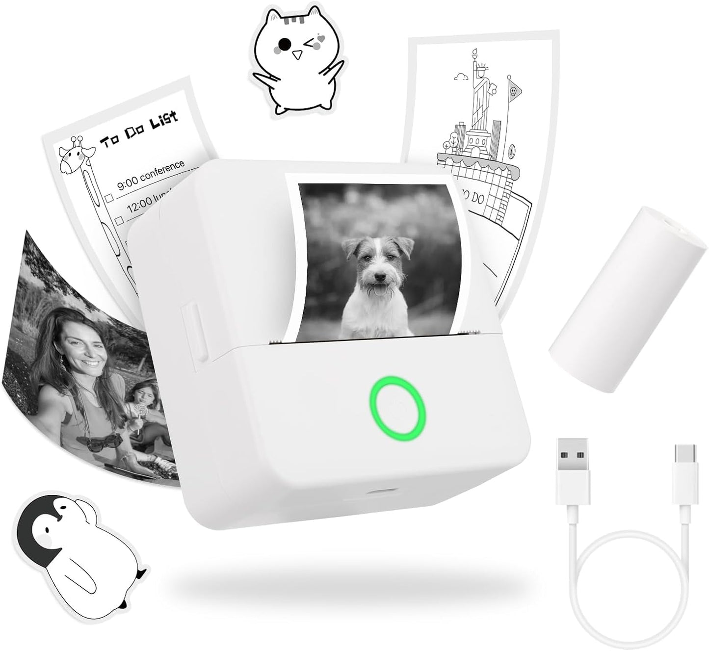 Portable Bluetooth Label Maker - Easy & Inkless!