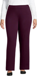 Starfish Mid Rise Straight Leg Pants - Pull-On Comfort and Polish