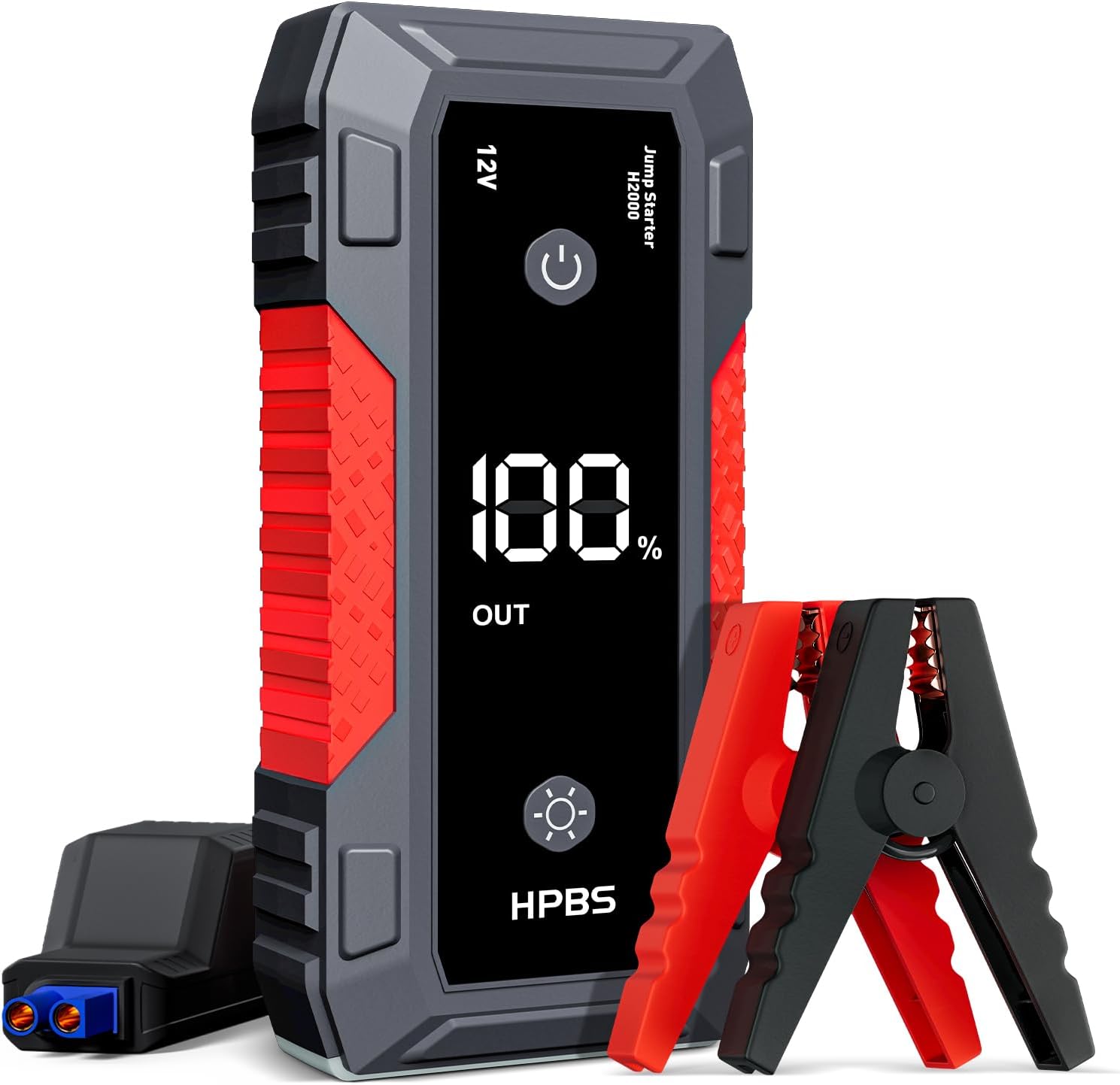 2000A Jump Starter: Power Up Any Vehicle Fast!