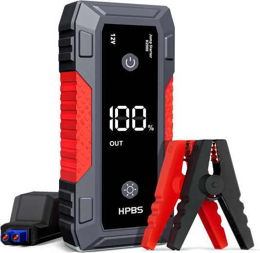 2000A Jump Starter: Power Up Any Vehicle Fast!