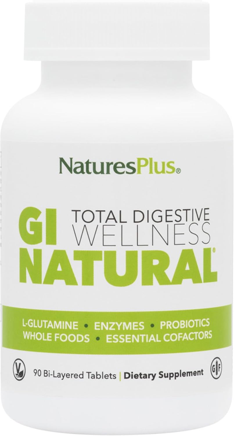GI Natural Total Digestive Wellness - 90 Bi-Layered Tablets