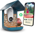 Smart Bird Feeder with Camera - 2K Video, AI Bird ID