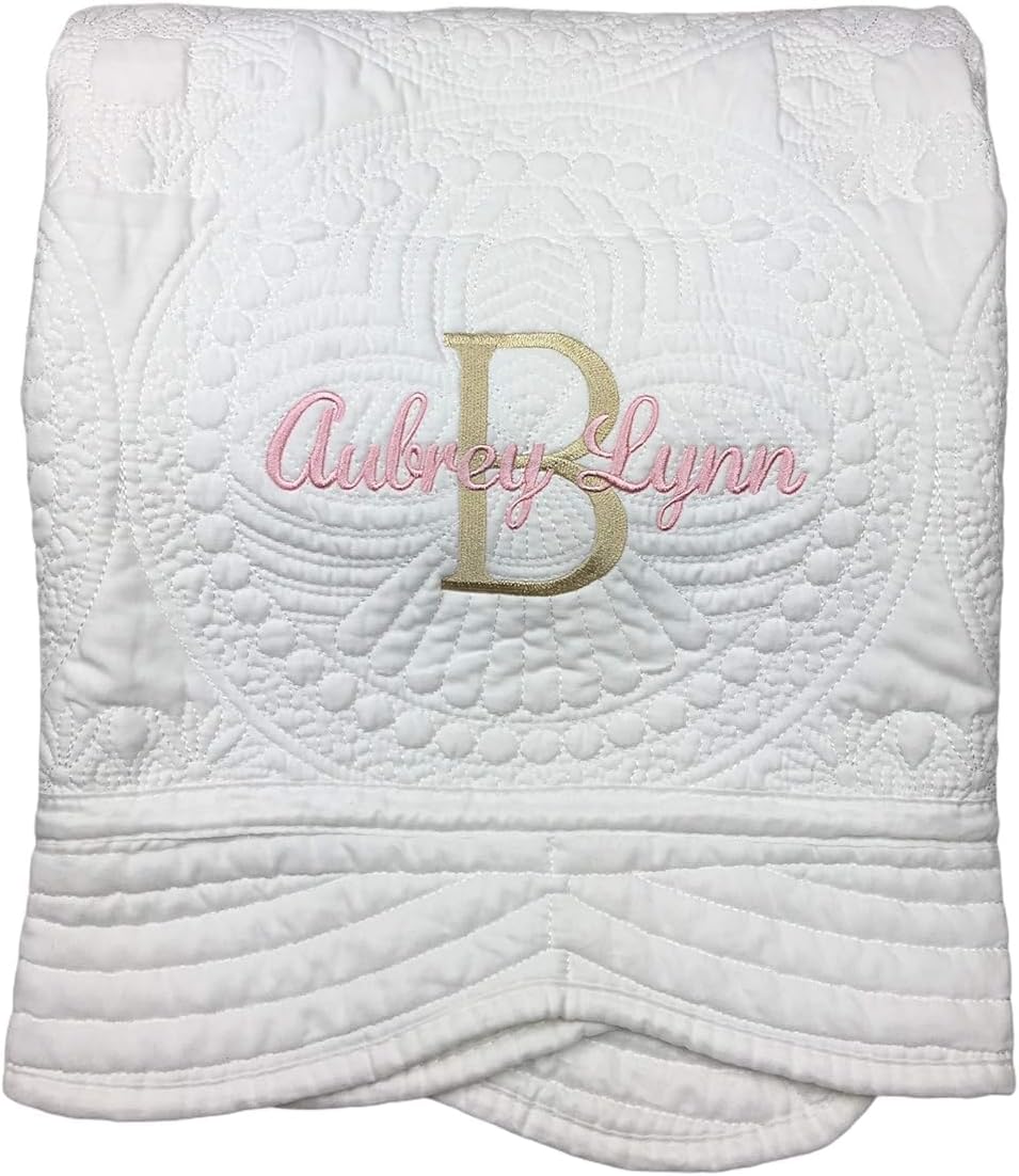 Personalized Baby Quilt Blankets for Kids - Soft and Customizable