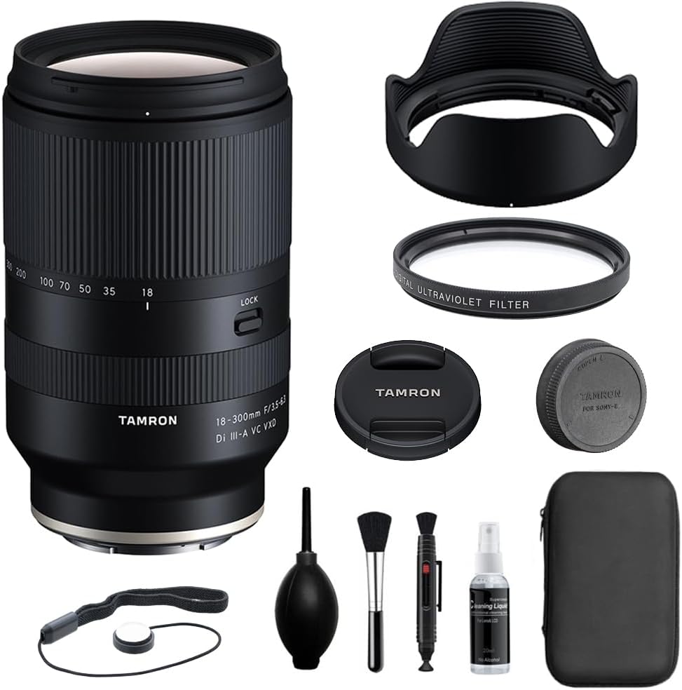 Tamron 18-300mm f/3.5-6.3 Di III-A VC VXD Lens for Sony E