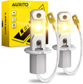 AUXITO H3 LED Fog Light Bulbs 3000K Yellow - Super Penetration