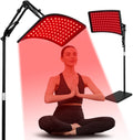 Red Light Therapy for Face and Body - Curved Panel with Stand
