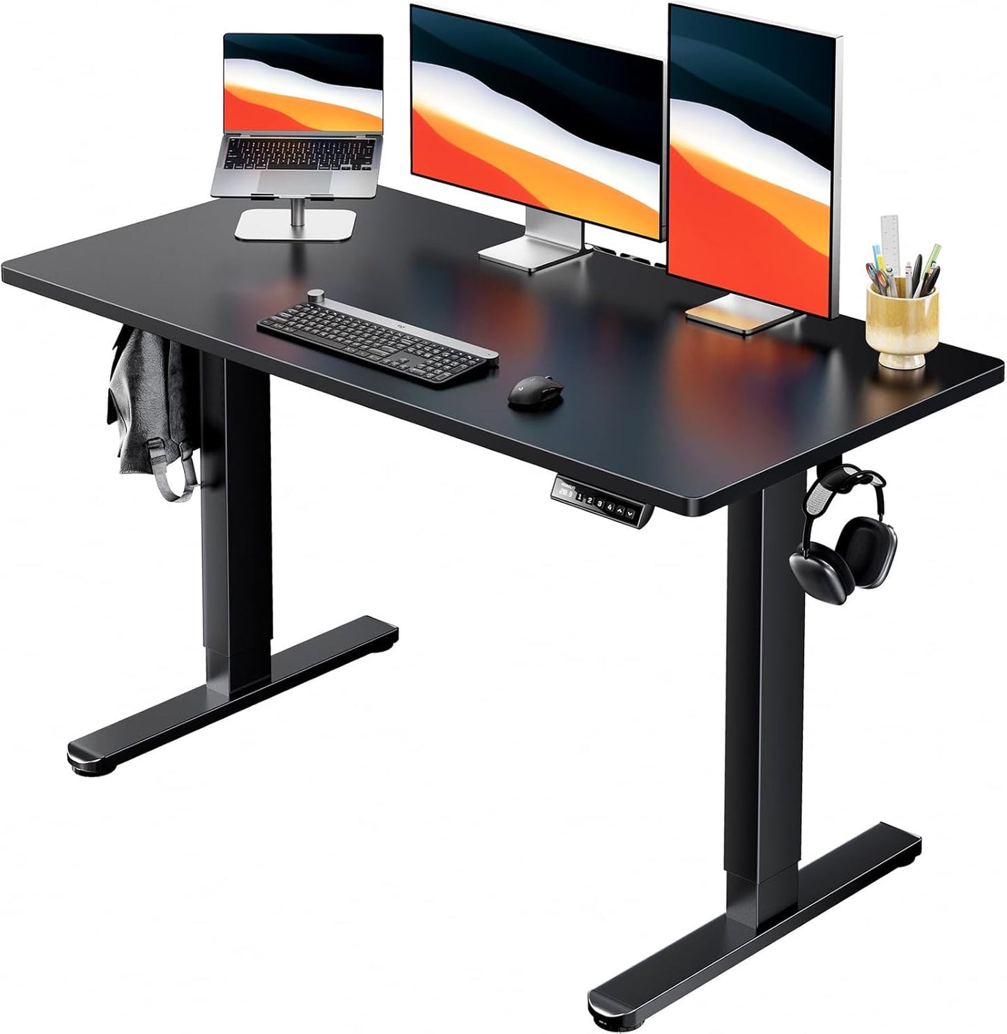 HUANUO Electric Standing Desk - 48 Whole Desktop - 4 Memory Heights