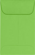 LUXPaper #1 Coin Envelopes 2 1/4ft x 3 1/2ft Limelight Green - Durable