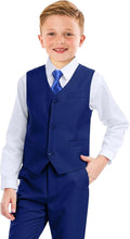 Boys Formal Suit 5 Piece Set Toddler Tuxedos for Wedding (Style NP9H)