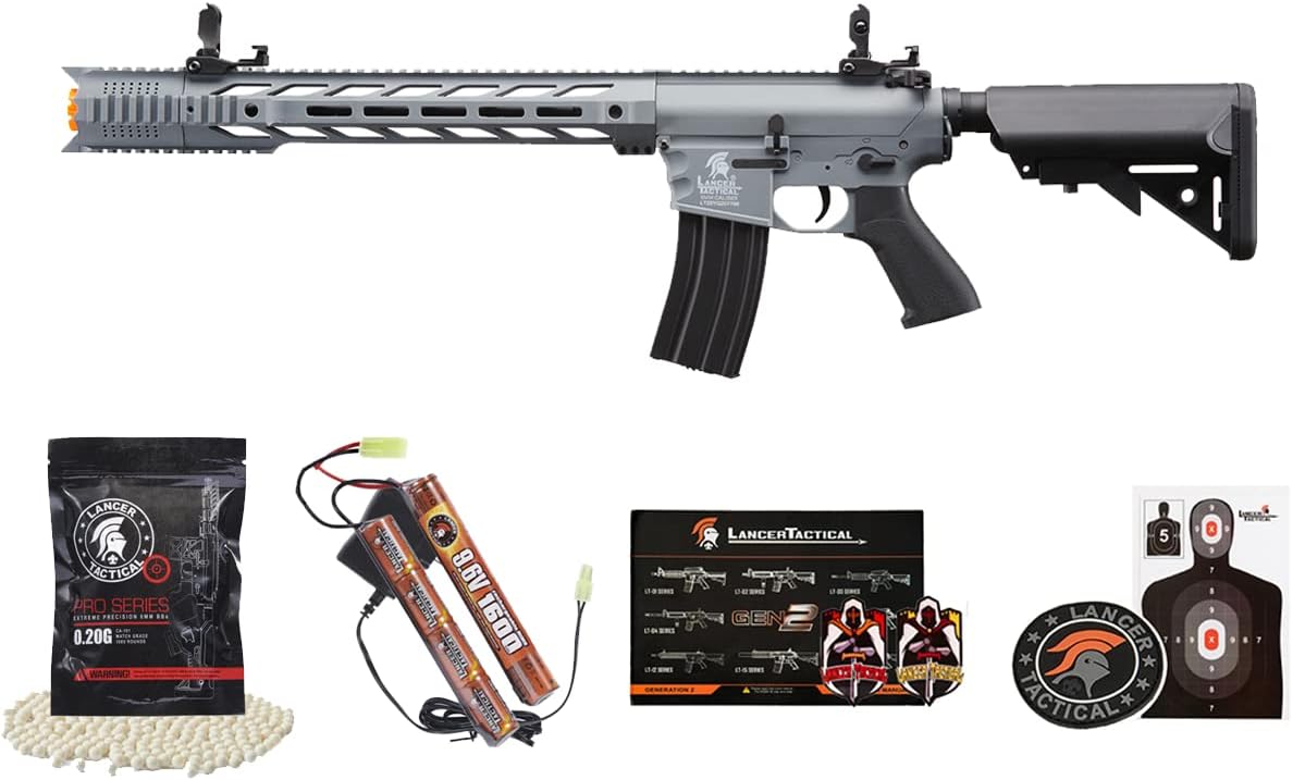 Lancer Tactical Gen 2 Airsoft M4 SPR Interceptor AEG Review