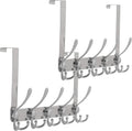 Encozy Over The Door Hooks Coat Rack - Heavy Duty 2pcs