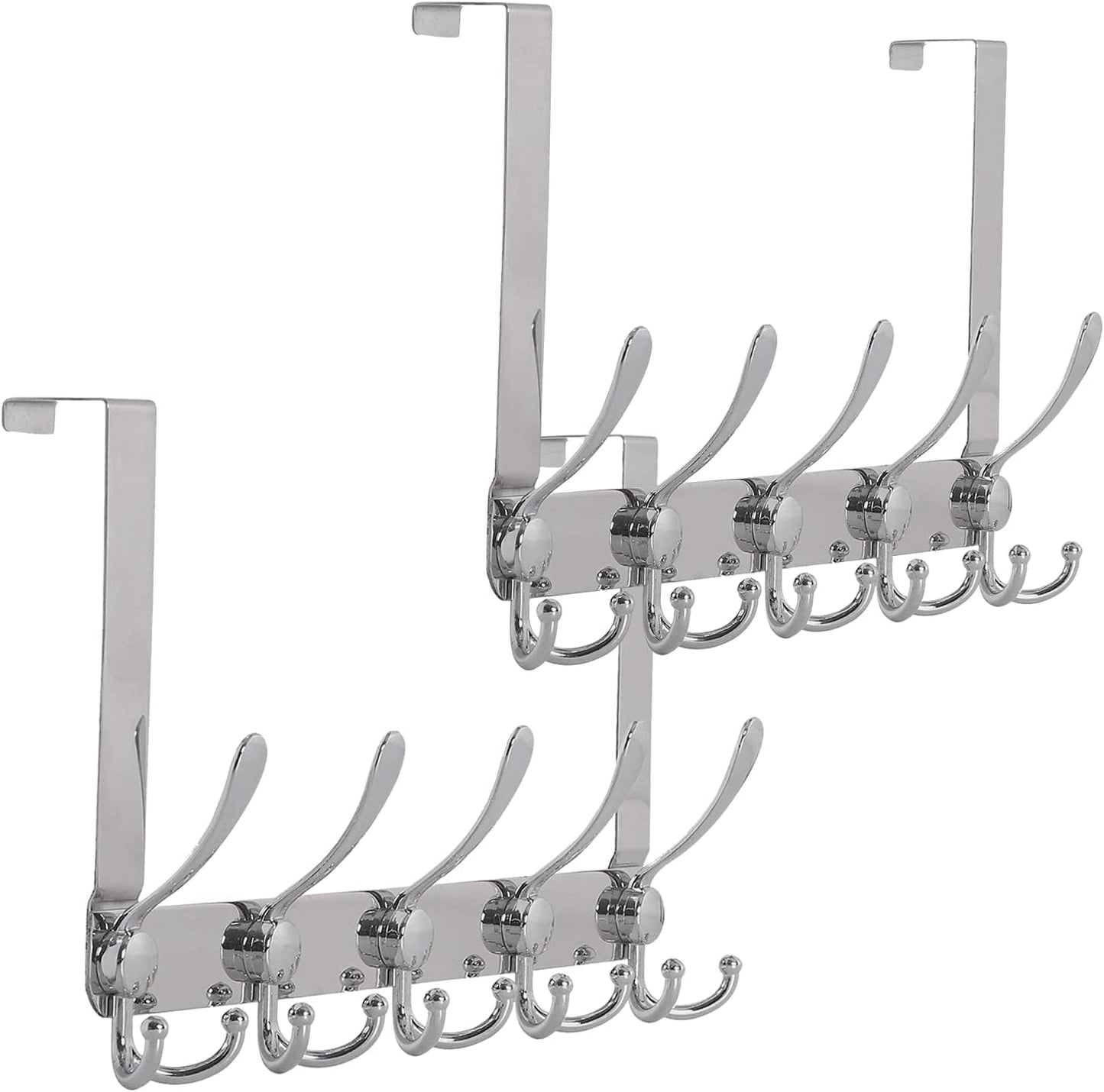 Encozy Over The Door Hooks for Heavy Duty Coat Rack Use