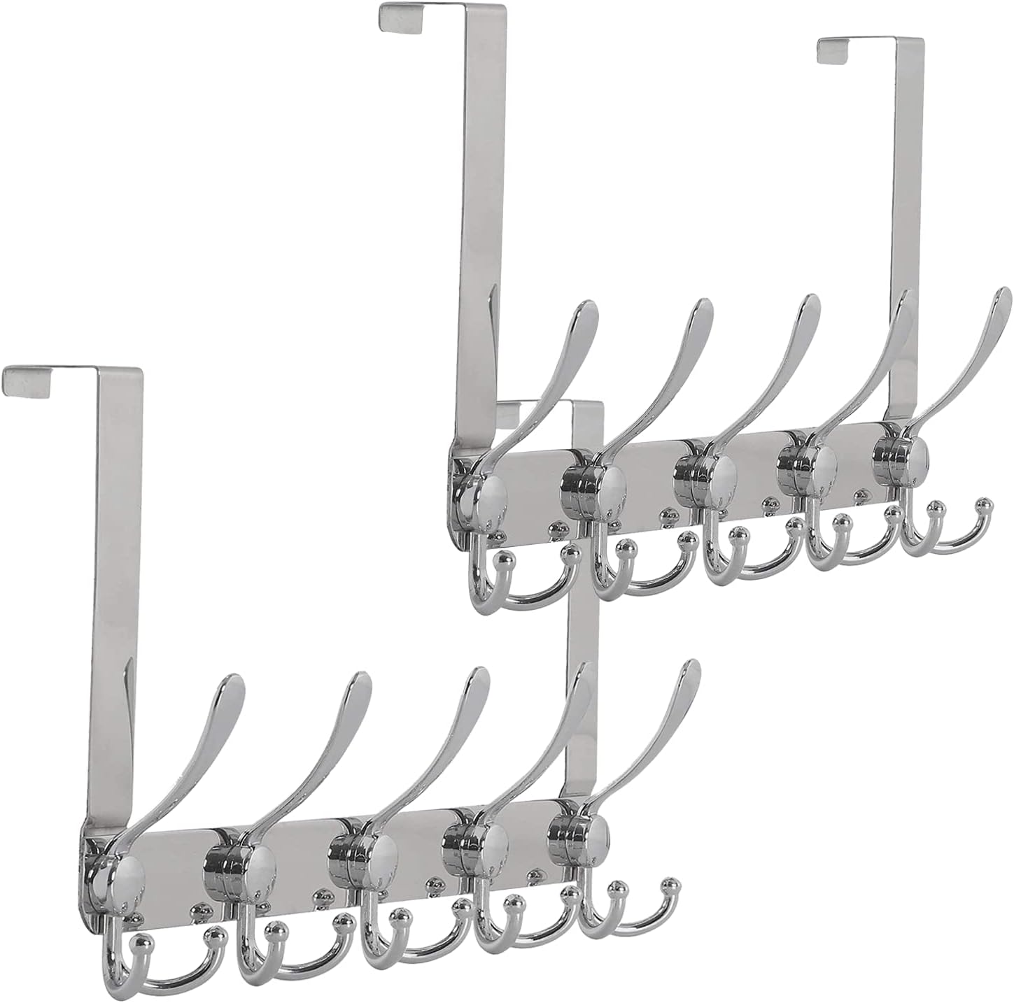 Encozy Over The Door Hooks for Heavy Duty Coat Rack Use