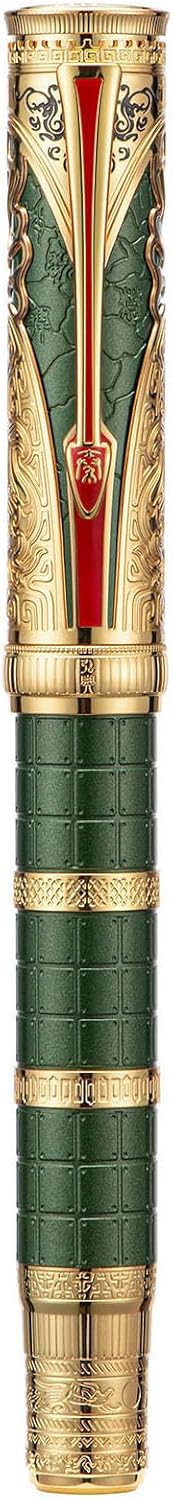 Hongdian D5X Fountain Pen - Retro Chinese Design with Smooth Writing