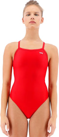 Womens Diamondfit TYR Tyreco Solid Diamondback One-Piece Swimsuit