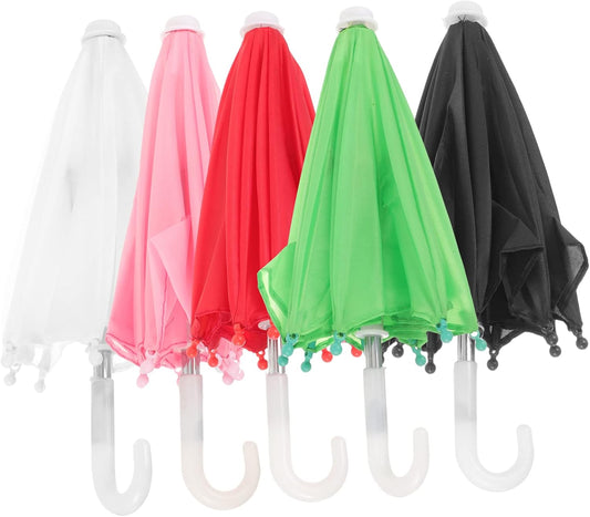 Adorable Mini Doll Umbrella Set - 5Pcs FUNOMOCYA