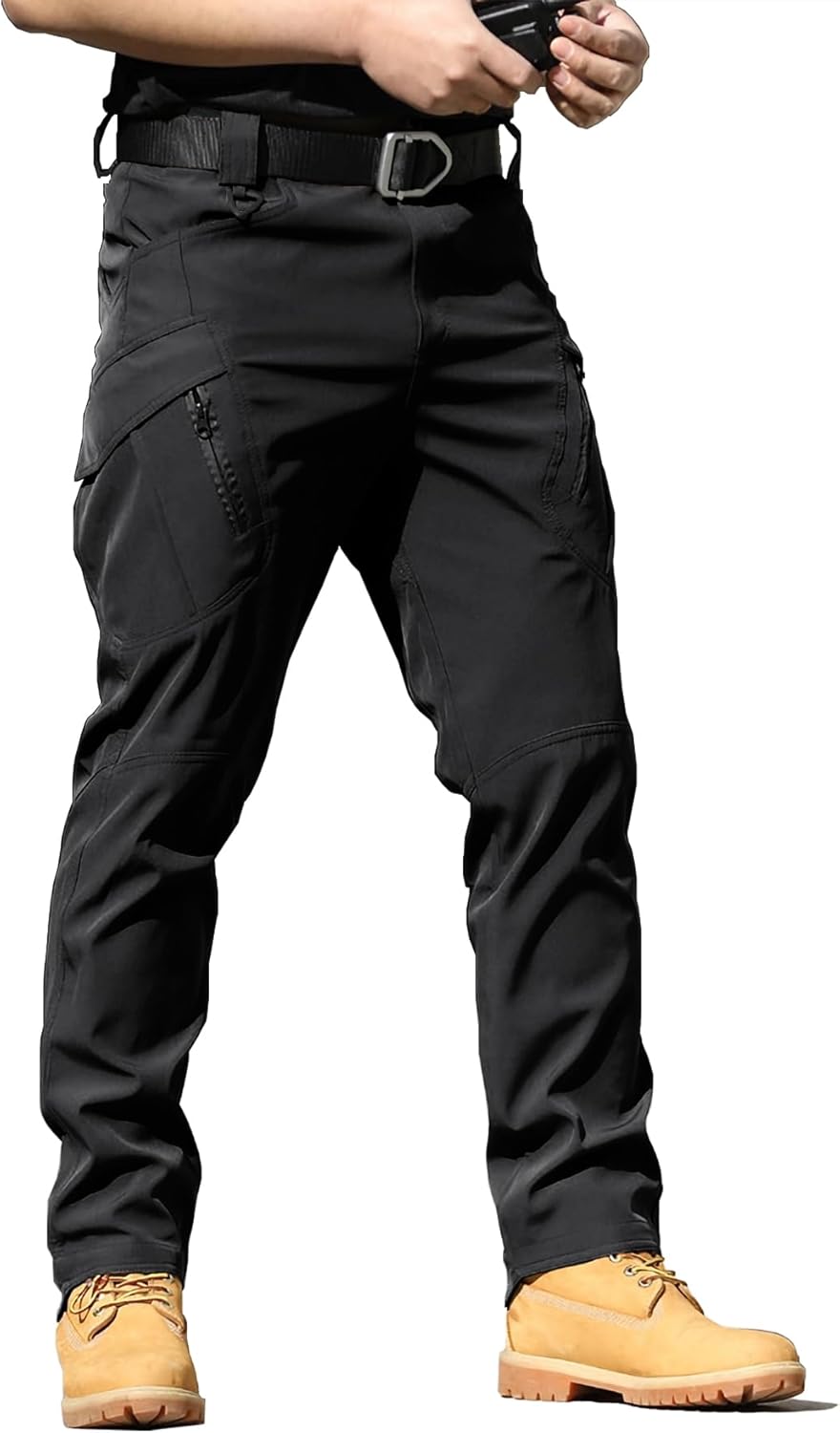 Water-Resistant Tactical Work Pants for Men