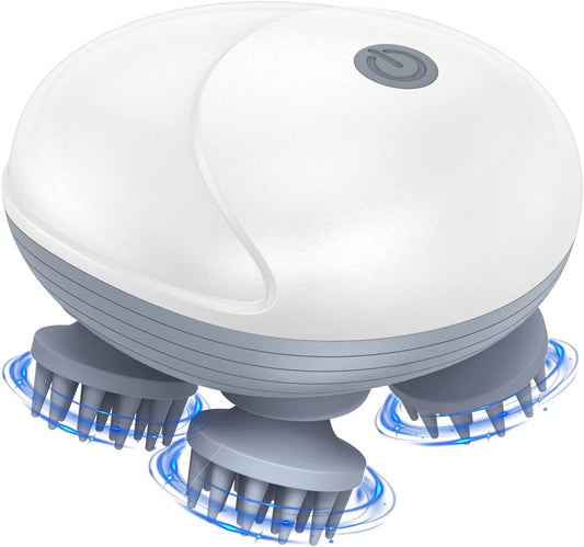 AMIR Electric Scalp Massager: 96 Nodes for Stress Relief