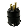 Leviton 515PR 15 Amp Rubber Plug Grounded 125 Volt - Rugged Home Use