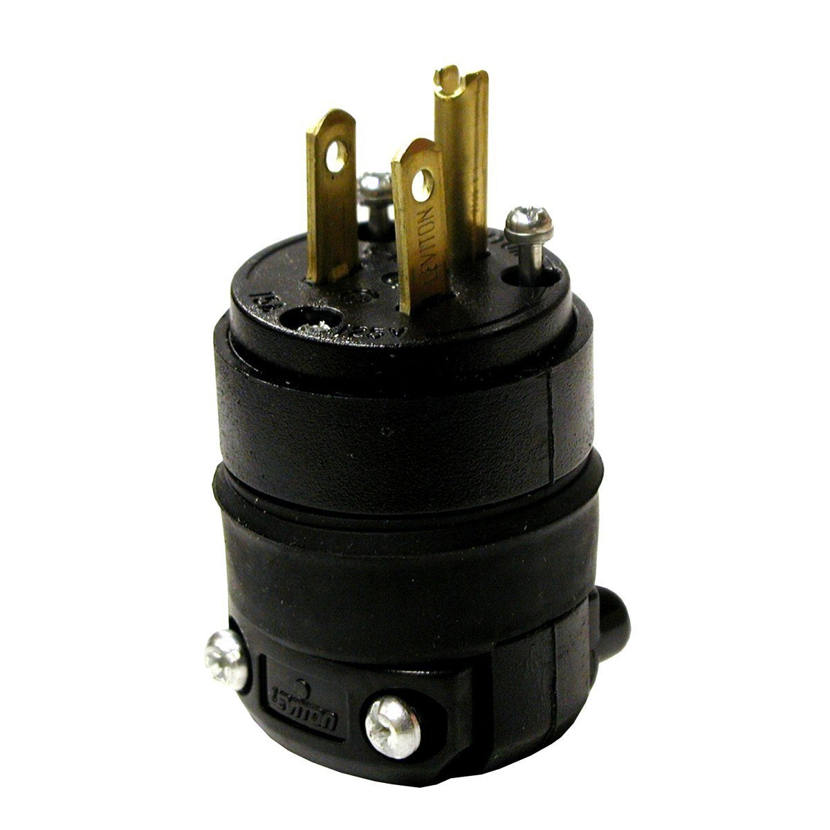 Leviton 15 Amp Rubber Plug Grounded 125 Volt, 10-Pack Review