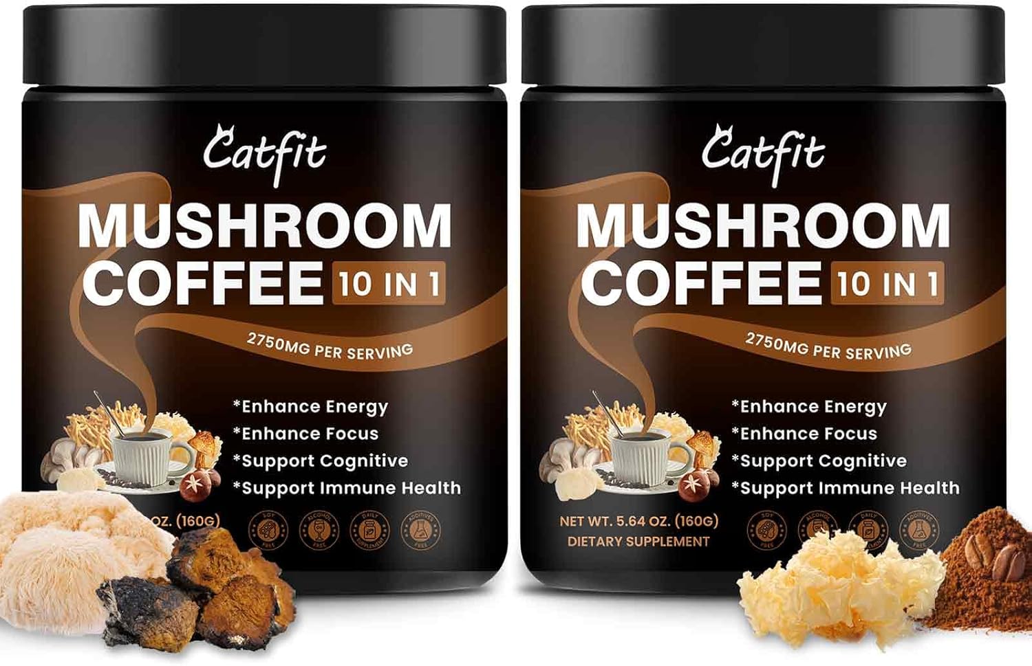 Brain-Boosting Mushroom Coffee Duo!
