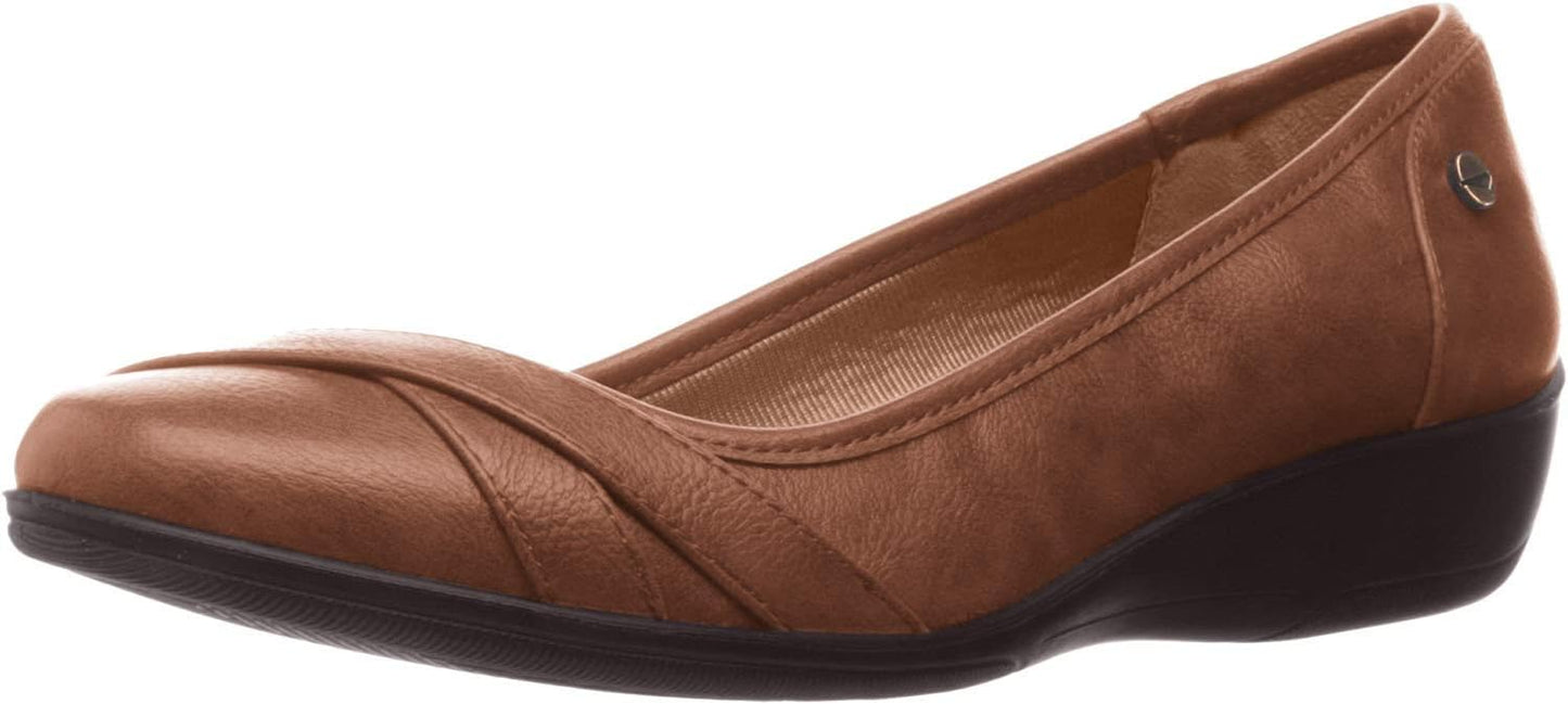 LifeStride Women's I-loyal Flat with Memory Foam Comfort
