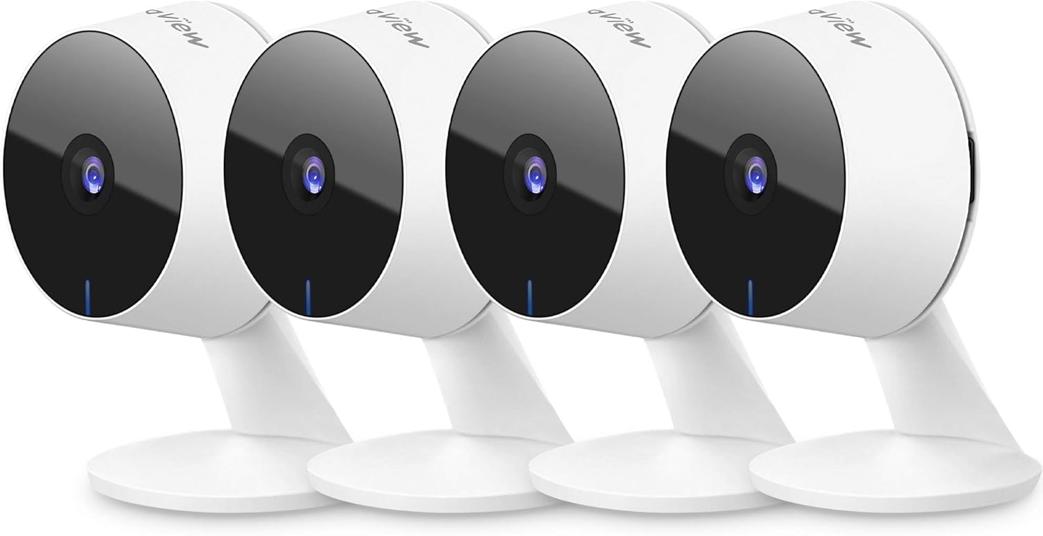 Smart Home Security Cam Set - Pet Monitor | 1080P Vision