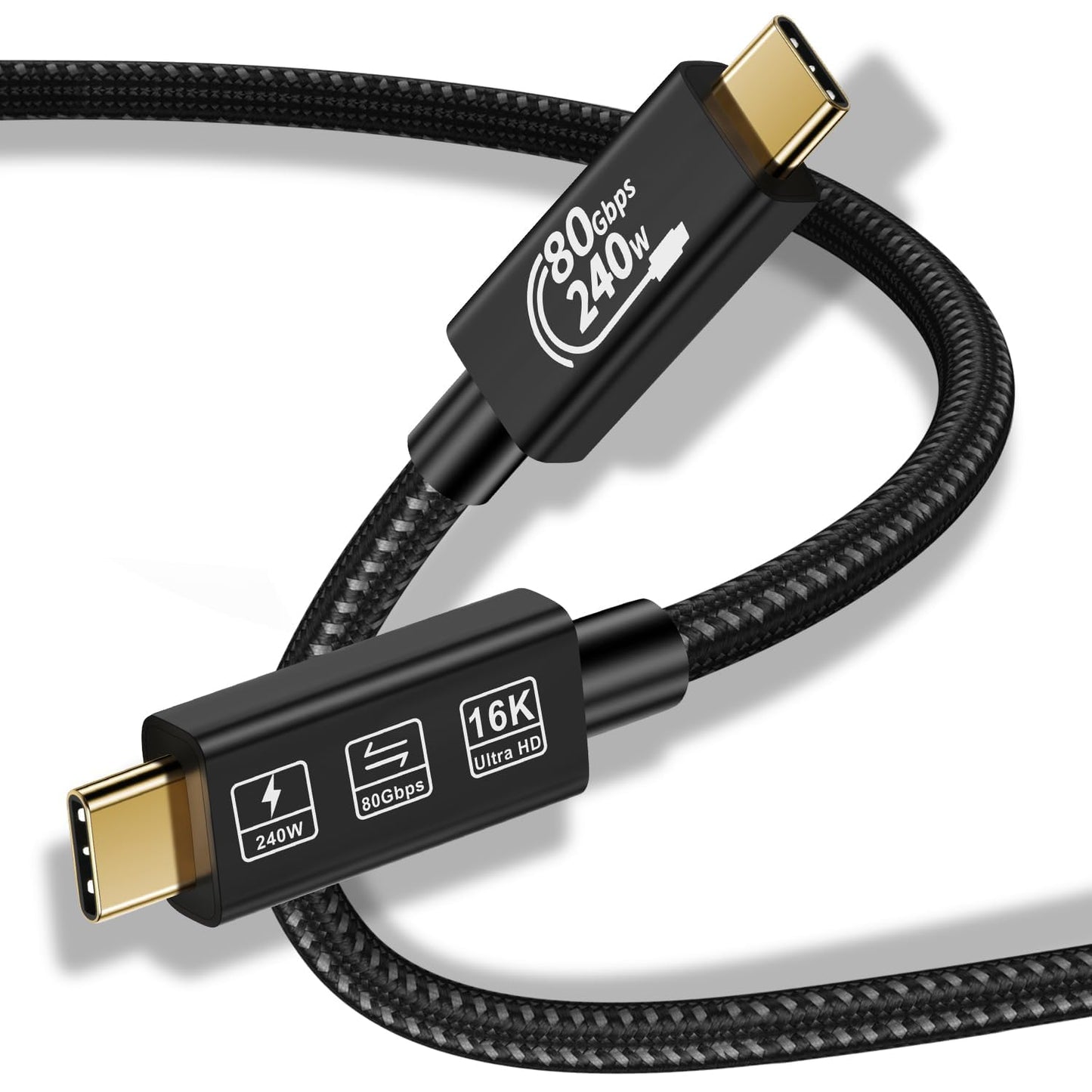 CABLEDECONN USB 4 Extension 1M Thunderbolt 5 Data Cable Review