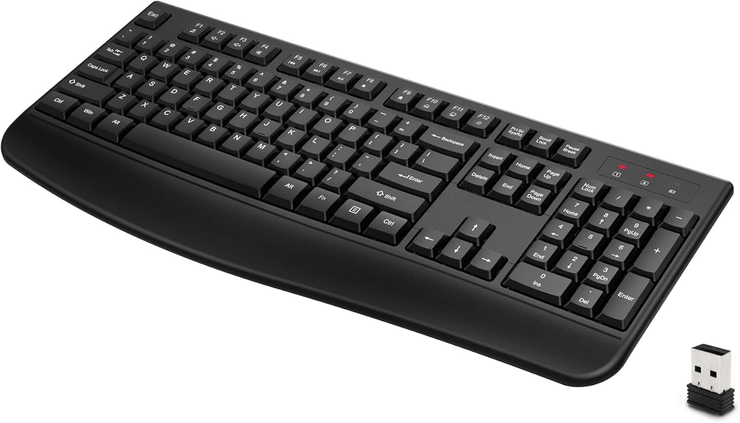 QUASIO Ergonomic Wireless Keyboard: Comfort + Convenience
