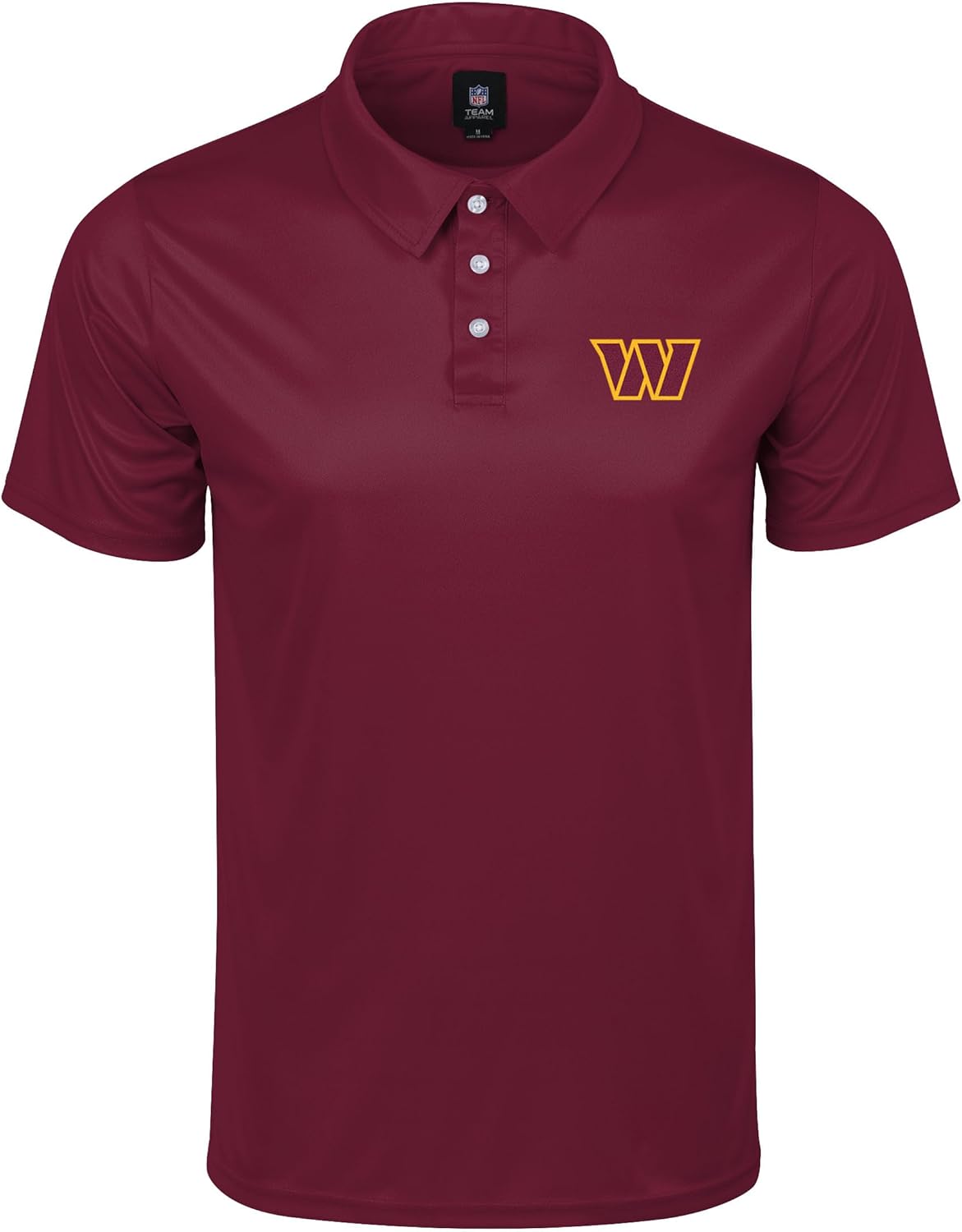 NFL Men's Performance Polo Shirt for Washington Commanders Fans
