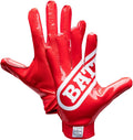 Double Threat Wide Receiver Football Gloves - Ultra Stick Control made