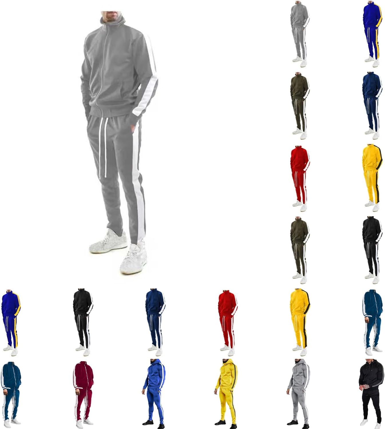 Men's Zipper Sweatsuit: Comfort meets Style!