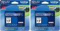 Brother P-Touch TZe-131 Laminated Tape 4-Pack - Durable Clear Labels