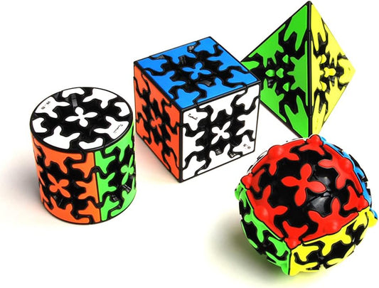 SUN-WAY Gear Cube Set - Ultimate Brain Teasers
