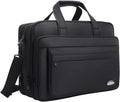 Large Briefcases For Men Canvas Tote Bag 15.6 17 19 in Laptop Case