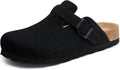 Women's Genuine Suede Clogs with Arch Support (Style LSGF)