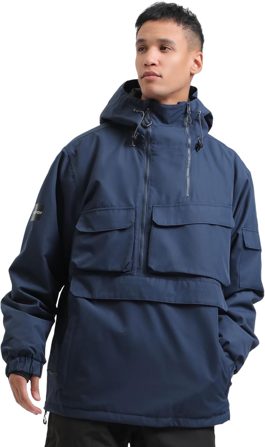 BSASB Men's Snowboard Jacket: Warm & Waterproof