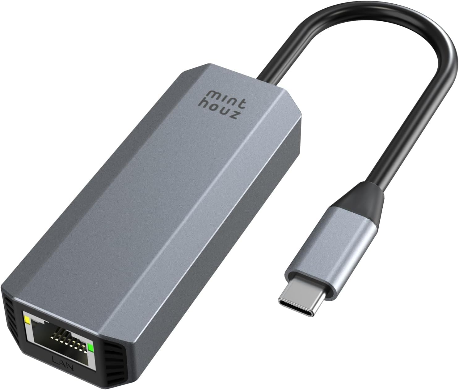 Minthouz USB-C to Ethernet Adapter for 5Gbps High-Speed Network