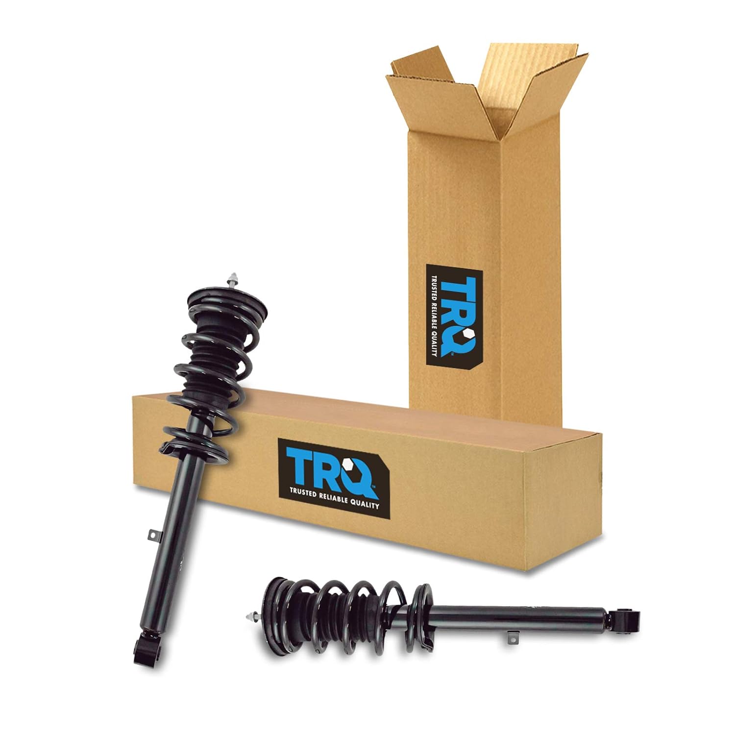 TRQ Front Strut & Coil Spring Assembly Set for Lexus IS250 IS350