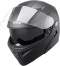 VEVOR Full Face Motorcycle Helmet DOT Approved - Flip-Up Dual Visor