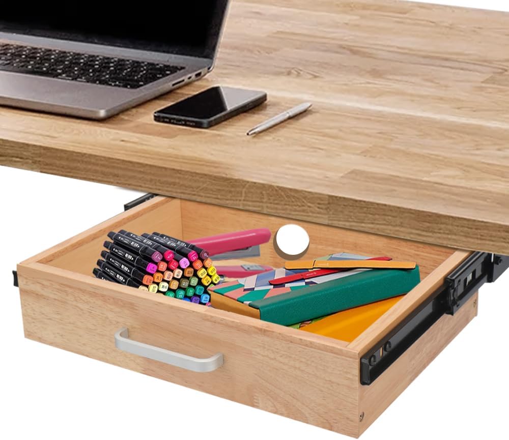 Infankey Slide-Out Desk Drawer - Maximize Space!
