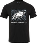 Zubaz NFL Unisex Heavyweight Cotton T-Shirt Black - Team Pride