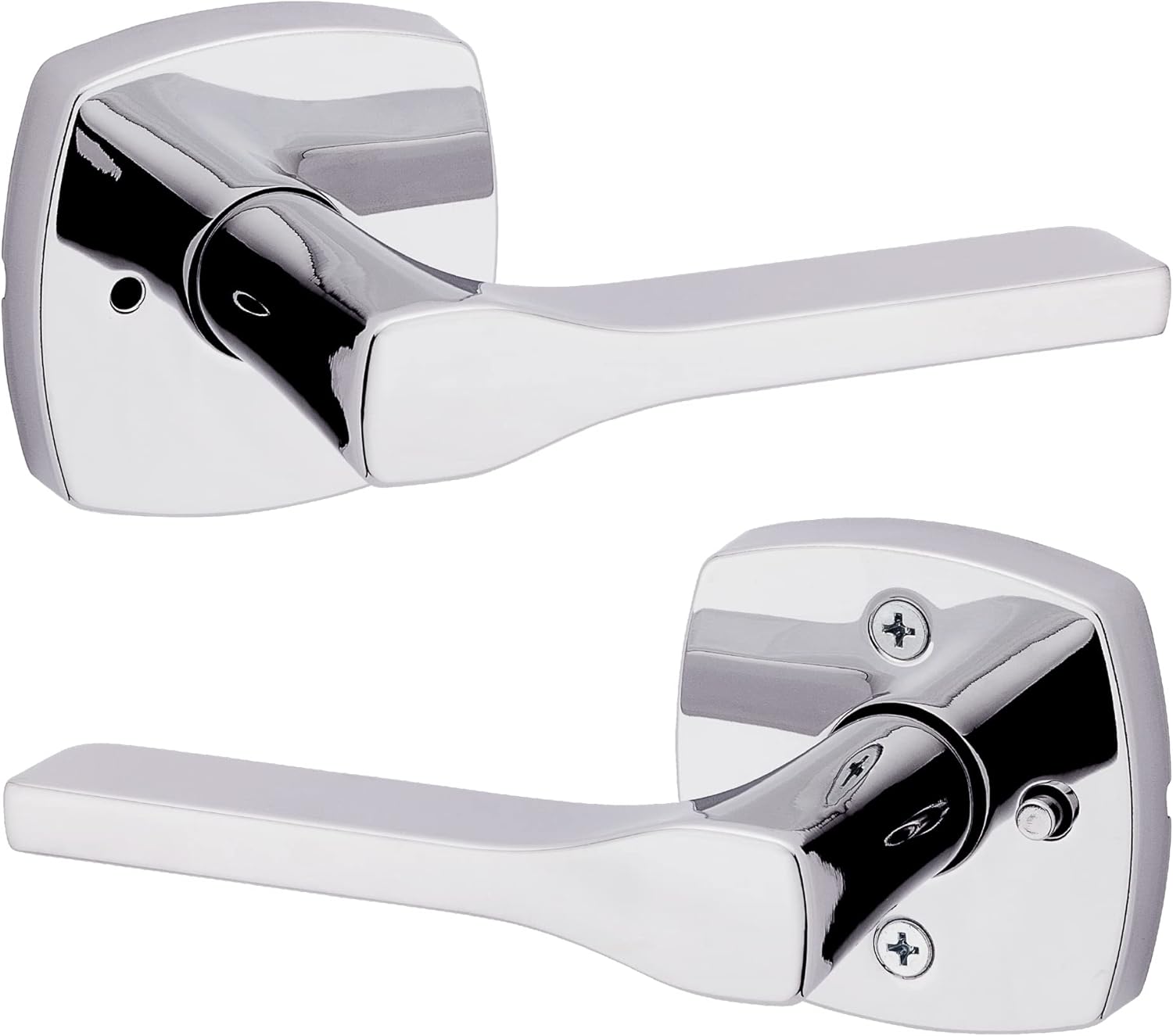 Kwikset Tripoli Lever Interior Privacy Door Handle for Bedrooms