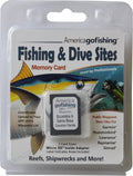 Fishing and Dive Sites Memory Card for Escambia and Santa Rosa