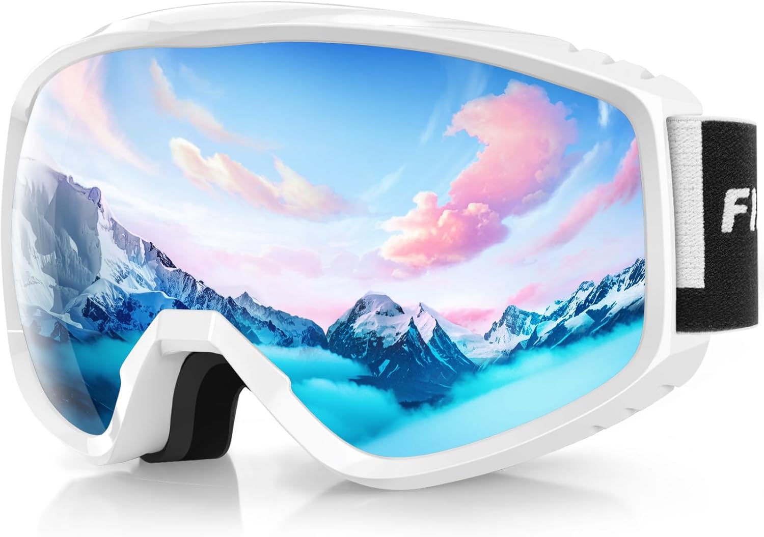 findway OTG Ski Goggles - Anti-Fog, UV Protection