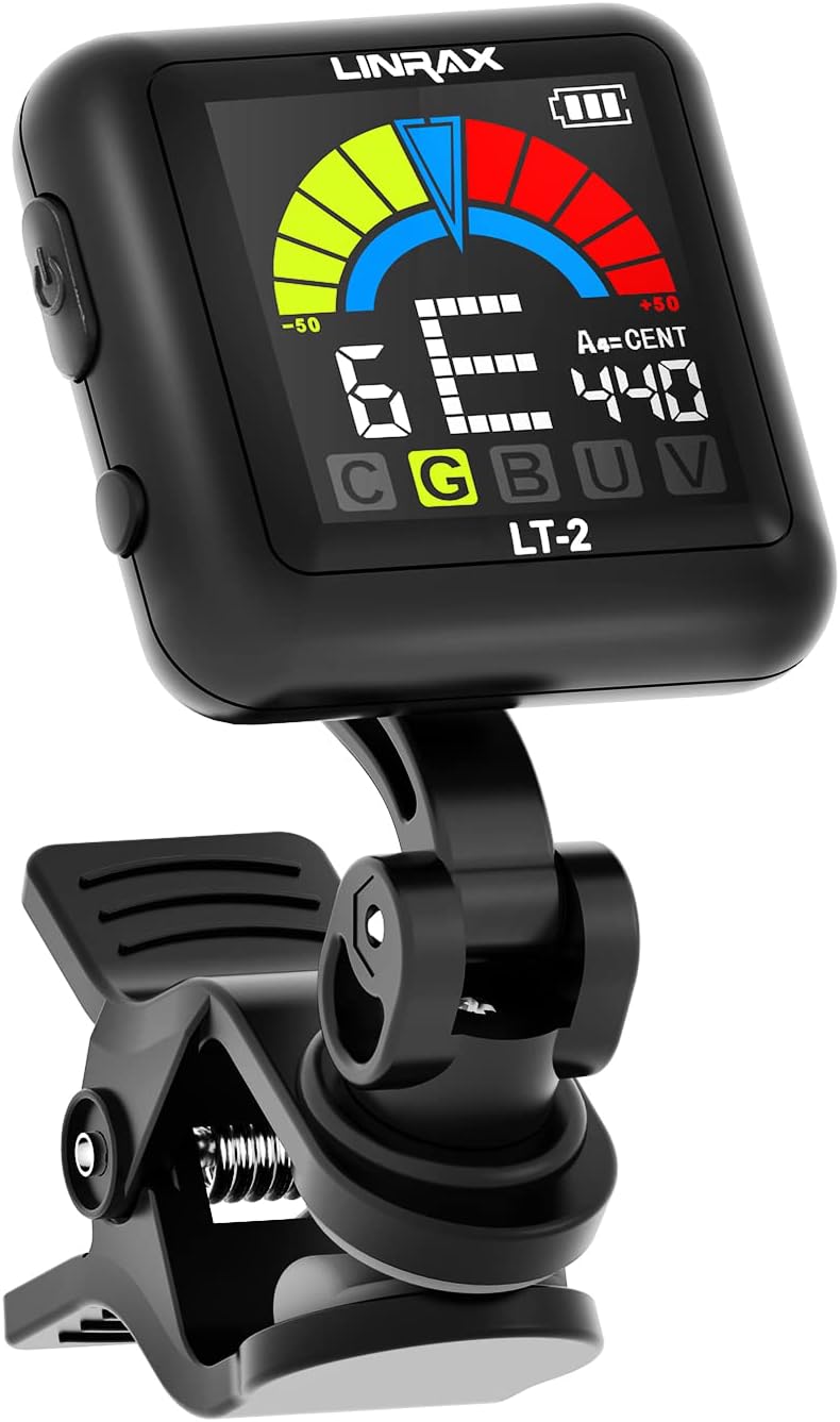 Rechargeable Clip-On Tuner for All Instruments