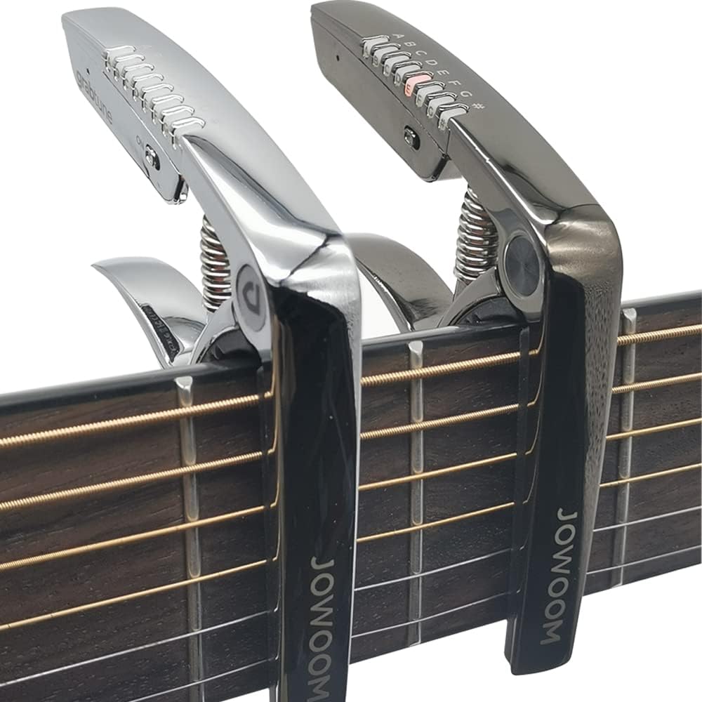 YUEKO 2-in-1 Capo-Tuner: Perfect Tune & Style!