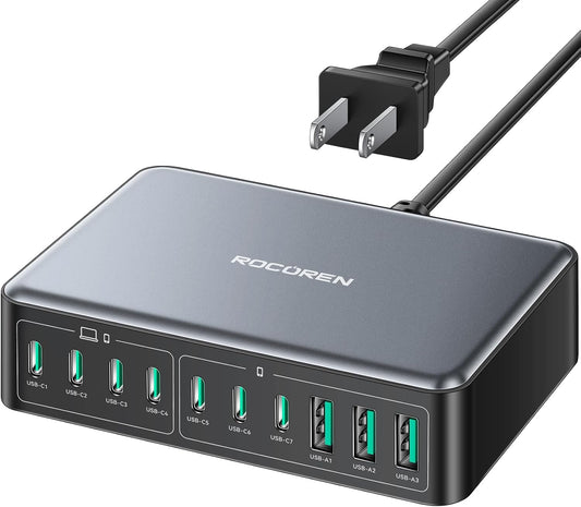 480W USB C Charger Block for Fast Charging Multiple Devices